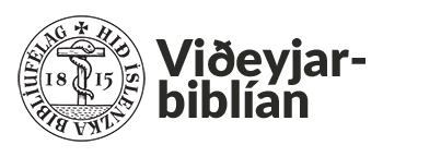 Viðeyjarbiblía Logo