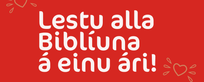 Lestu alla Biblíuna á einu ári