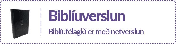 Smelltu til kaupa Biblíu!