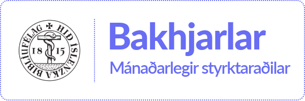 Bakhjarlar - Mánaðarlegir styrktaraðilar